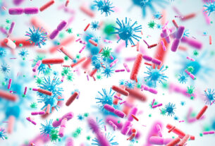 imagen de virus y bacterias