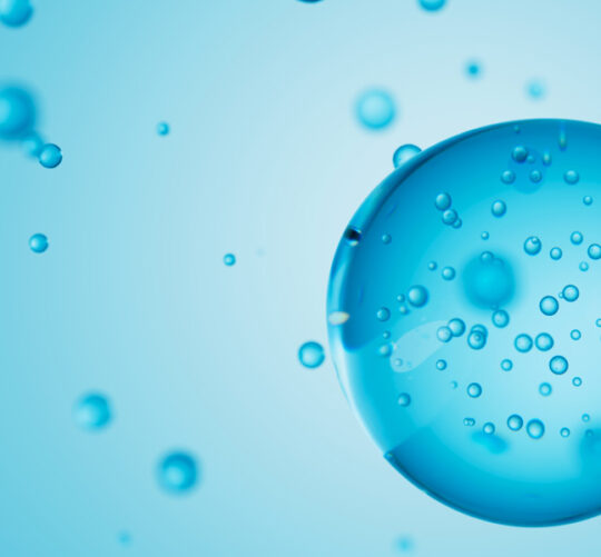 imagen de nanoburbujas