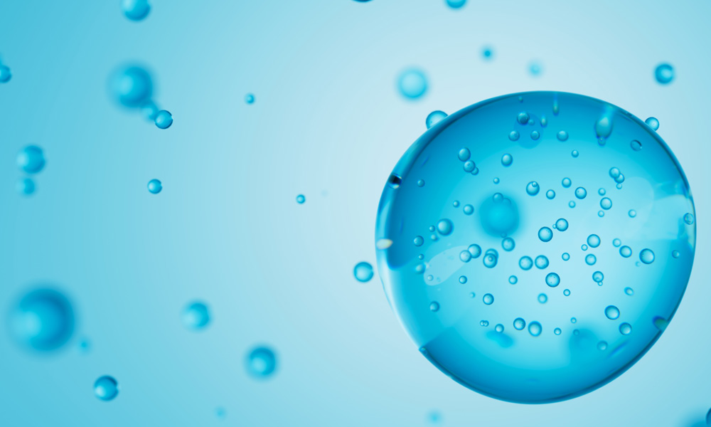 imagen de nanoburbujas