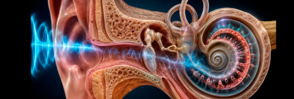 imagen 3d del oido